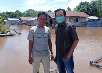 Reses Dapil Kapuas II Desa dan Dusun Terendam Hingga 30 Hingga 100 Centimeter