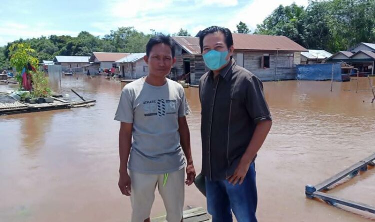 Reses Dapil Kapuas II Desa dan Dusun Terendam Hingga 30 Hingga 100 Centimeter