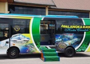 Ayo, Jelajahi Tempat Wisata di Palangka Raya dengan Bus Rapid Transit.