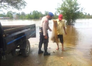 Polisi Ingatkan Banjir Bisa Terjadi Kembali