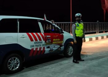 Satlantas Polres Seruyan Laksanakan Patroli Malam