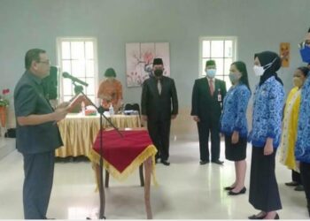 39 Pejabat Fungsional Dilantik Sekda Gumas