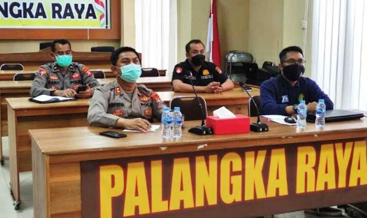 Wakapolres Terus Evaluasi Penanganan Pandemi di Palangka Raya