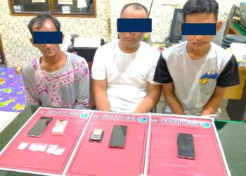Polres Kotim Amankan 25,39 Gram Sabu Dari 3 Warga