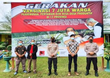 Projo dan GAPKI Gencarkan Percepatan Vaksinasi di Kalteng