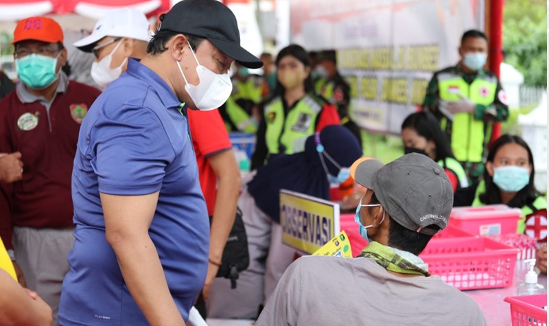 Vaksinasi Dosis Lengkap Kalteng Diatas Rata-rata Nasional 2
