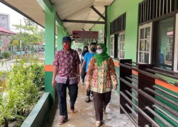 Wabup Kotim Pantau Sekolah Terendam Banjir