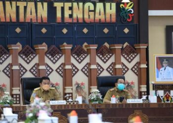 Di Pimpin Mendagri, Pemprov Kalteng Hadiri Rakor Evaluasi Penyerapan Anggaran Daerah
