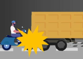 Tabrak Truck Parkir, Satu Orang Tewas