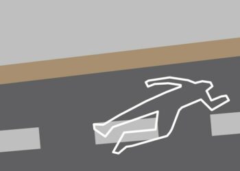 Pemotor Tewas di Ruas Jalan Poros Badirih Tahai Jaya