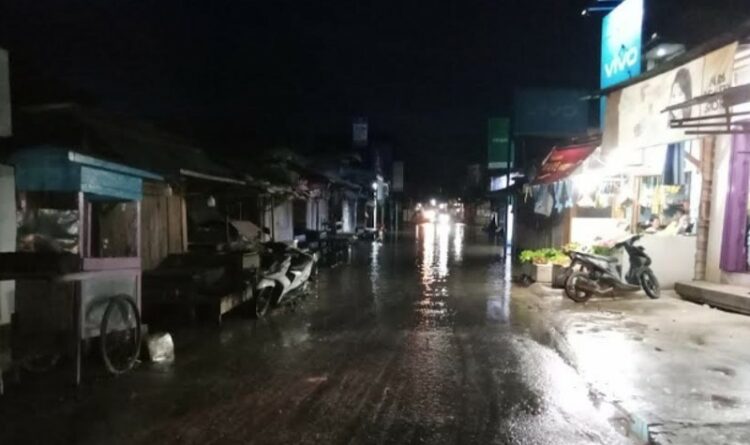 Banjir di Kecamatan Katingan Tengah Berangsur Surut.