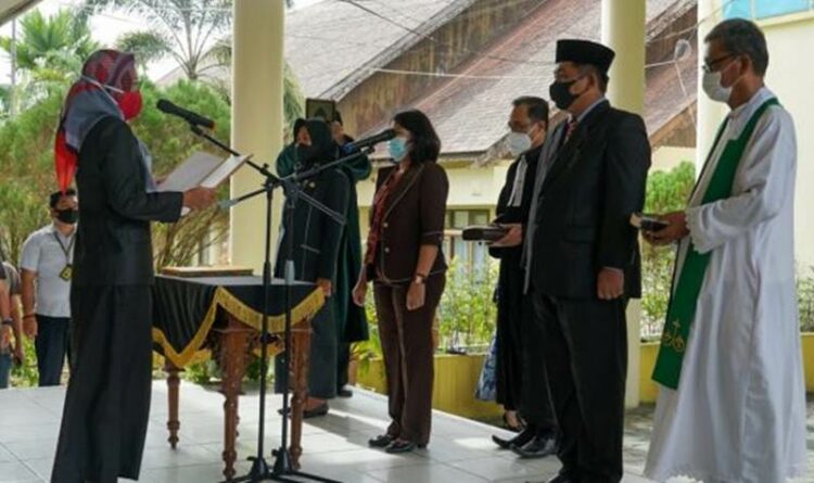 19 Pejabat di Lingkup Pemko Palangka Raya, Resmi Dilantik