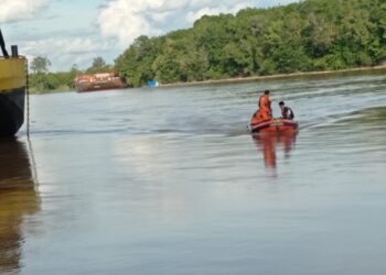 Pencarian Dua ABK Tugboat Blue Whale Dilanjutkan Sabtu