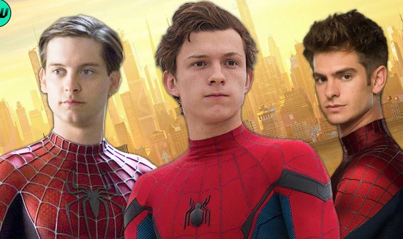 Tobey Maguire, Andrew Garfield, dan Tom Holland sebagai Spiderman (fandomwire)