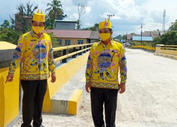 Akhirnya! Jembatan Sei Kahat Rampung dan Sudah bisa Dilalui