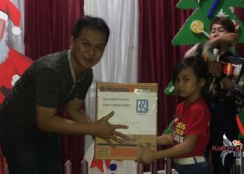 Aksi Sosial Beberapa Komunitas di Bartim Untuk Sambut Natal