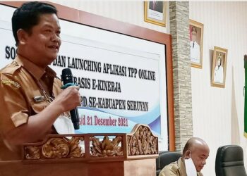 Aplikasi TPP Online di Seruyan Resmi di Launching