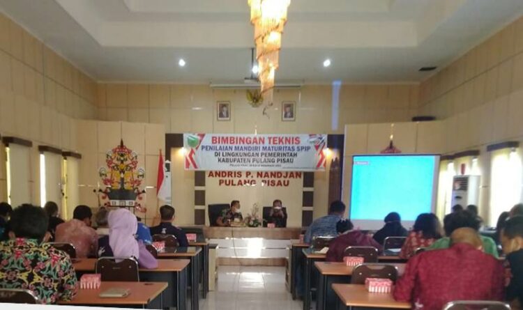Asisten 1 Buka Bintek Mandiri Maturitas SPIP