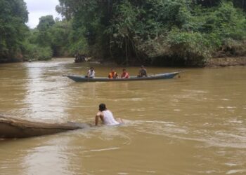 BPBD Mura Lakukan Pencarian Korban Tenggelam di Sungai Manawing Muara Untu