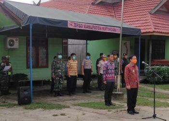 Bupati Katingan, Sakariyas menekankan pengumuman hasil SKD belum lama ini.