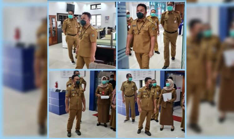Gubernur Kalteng Kunjungi Kantor Dislutkan Provinsi Kalteng
