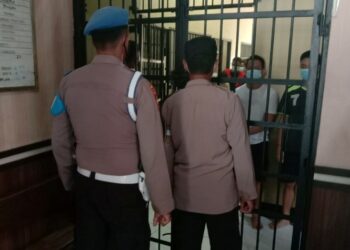 Guna Keamanan Penjara, Polres Katingan Geledah Ruang Tahanan