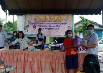 Disperindag Gumas Gelar Pasar Murah di Dua Kecamatan