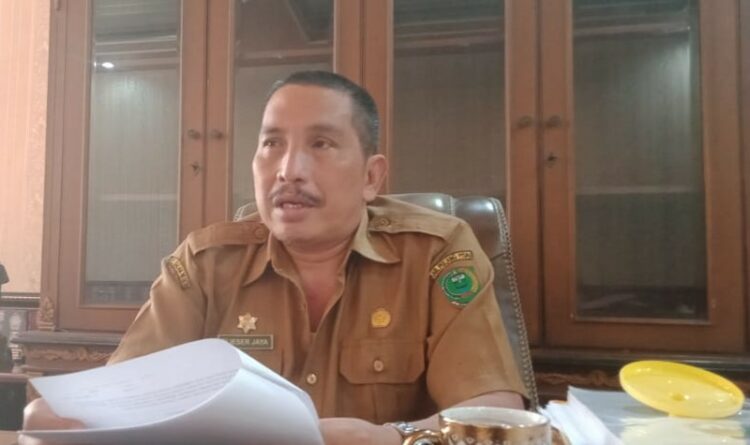 Kepala Disperindagkop dan UMK Kabupaten Pulang Pisau Elieser Jaya