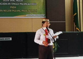 Pengadilan Negeri Pulang Pisau Putus 89 Perkara Pidana