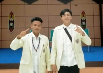 Paslon 01 Presiden dan Wakil Presiden Mahasiswa IAHN - TP Palangka Raya Siap Bangun Sinergi
