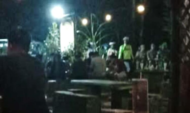 Patroli Malam Aparat Gabungan Sasar Tempat-tempat Potensial Berkumpul di Tamiang Layang