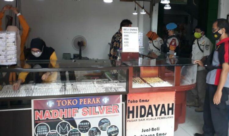 Polsek Seruyan Hilir tingkatkan Patroli Yustisi dan Sosialisasi Prokes Jelang Nataru