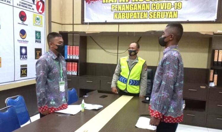 SDM Polres Seruyan Melaksanakan Pembinaan Dan Pengawasan Kepada Casis Polri