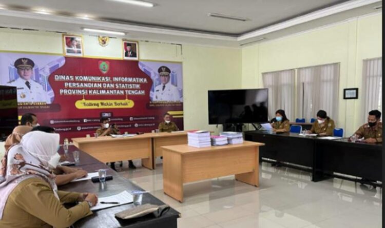 Diskominfosantik Kalteng Gelar Rapat Pleno Penetapan Hasil Angka Kredit JFT Pranata Humas