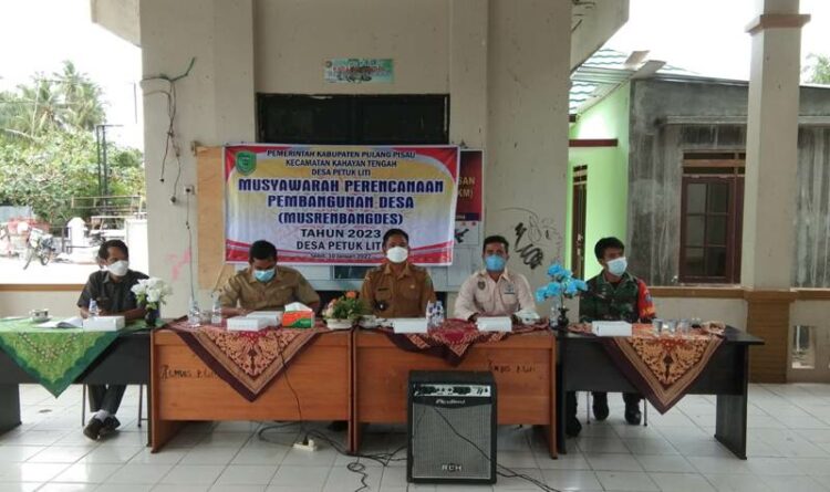 Akomodir Usulan Warga, Desa Petuk Liti Gelar Musrembangdes