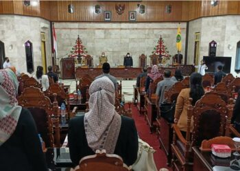 Awal Tahun 2022 Minggu Kedua,Sidang Paripurna Penyampaian Hasil Reses Dapil