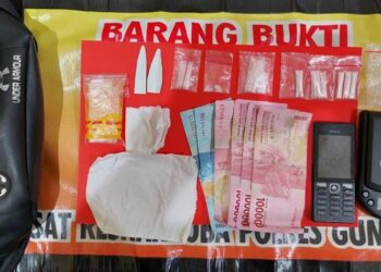 Nekad Edarkan Sabu di Rumah,, Pelaku Diciduk Polisi