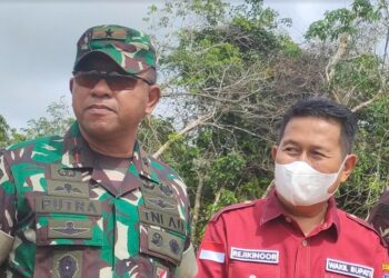 Kunker Danrem 102/Pjg di Murung Raya Tinjau Lokasi Rencana Pembangunan Makodim