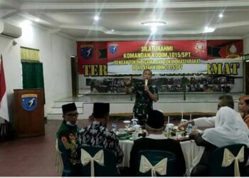 Dandim 1015 Sampit Gelar Silaturahmi Dengan Tokoh Agama dan Masyarakat