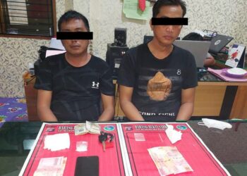 Dua Diduga Pemilik Sabu Diamankan Polisi