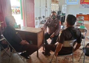 Kanit bhabinkamtibmas Sambang BPD Desa Pematang Panjang