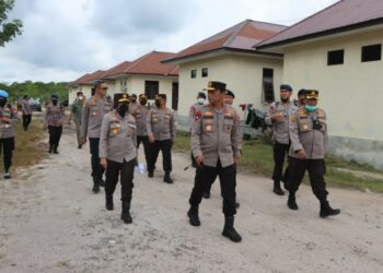 Kapolda Kalteng Tinjau Perumahan Polri Dulin Kandang