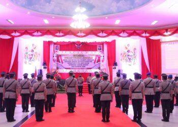 Kapolda Kalteng Pimpin Sertijab 8 Pejabat Utama dan 5 Kapolres