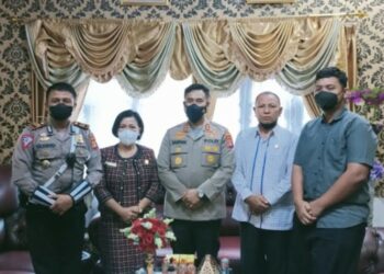 Ketua DPRD Terima Kunjungan Kapolres Kotim Baru