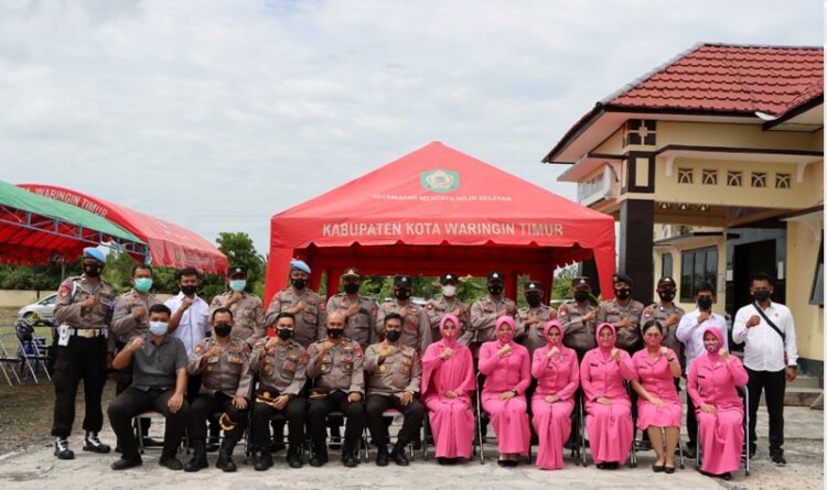Kunjungan Kerja Kapolres ke Wilayah Polsek Jaya Karya