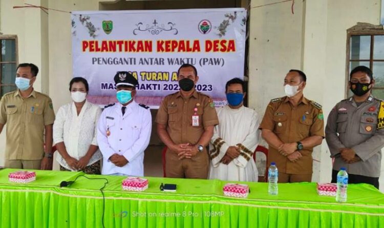 Leonardus Bertekat Makin Majukan Desa Turan Amis