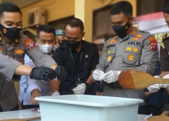 Polres Kotim Musnahkan Sabu 86,27 Gram Senilai Ratusan Juta Rupiah