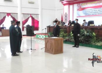 Zainal Abidin Resmi Mengisi Kekosongan Kursi DPRD Barsel Sebagai Anggota PAW