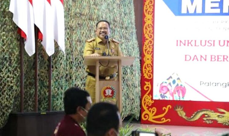 Pj. Sekda Kalteng Membuka Kegiatan Mentoring Teritorial Program Kampung Berkah