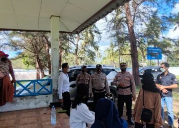 Polres Seruyan Laksanakan Patroli Di Tempat Wisata